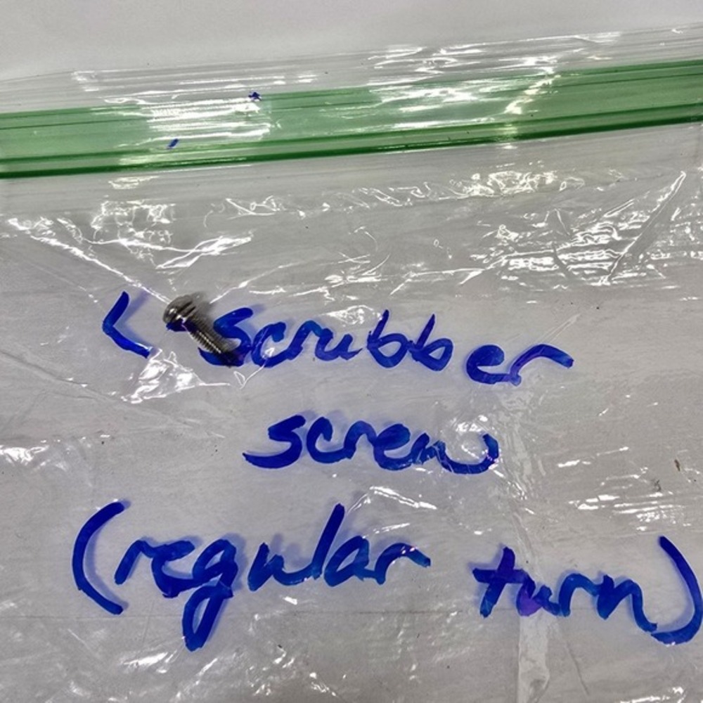Bissell CrossWave 2315‎ Scrubber Screw Regular Turn Replacement Hardware